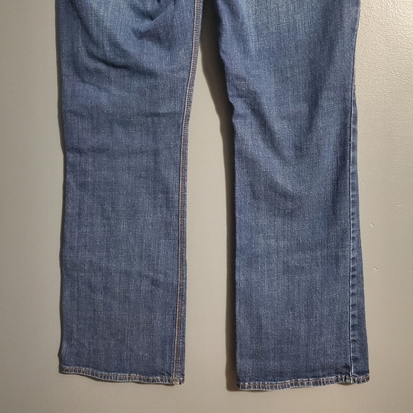 Levi's Perfect Waist 525 Bootcut Womens Jeans Dark Wash Size 14 - Picture 5 of 8